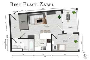 City-West kompakt: gepflegte 2-Zimmer-Wohnung mit Balkon und Aufzug nahe KaDeWe – Welserstraße 30, 10777 Schöneberg, Berlin – Vorschaubild 11