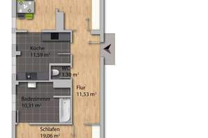 *FREIE 3 ZKB MIT VIEL PLATZ - ZUR RENOVIERUNG IN TOP-LAGE!* – Die vollständige Adresse der Immobilie erhältst du vom Anbieter., 81541 Obergiesing, München – Vorschaubild 23