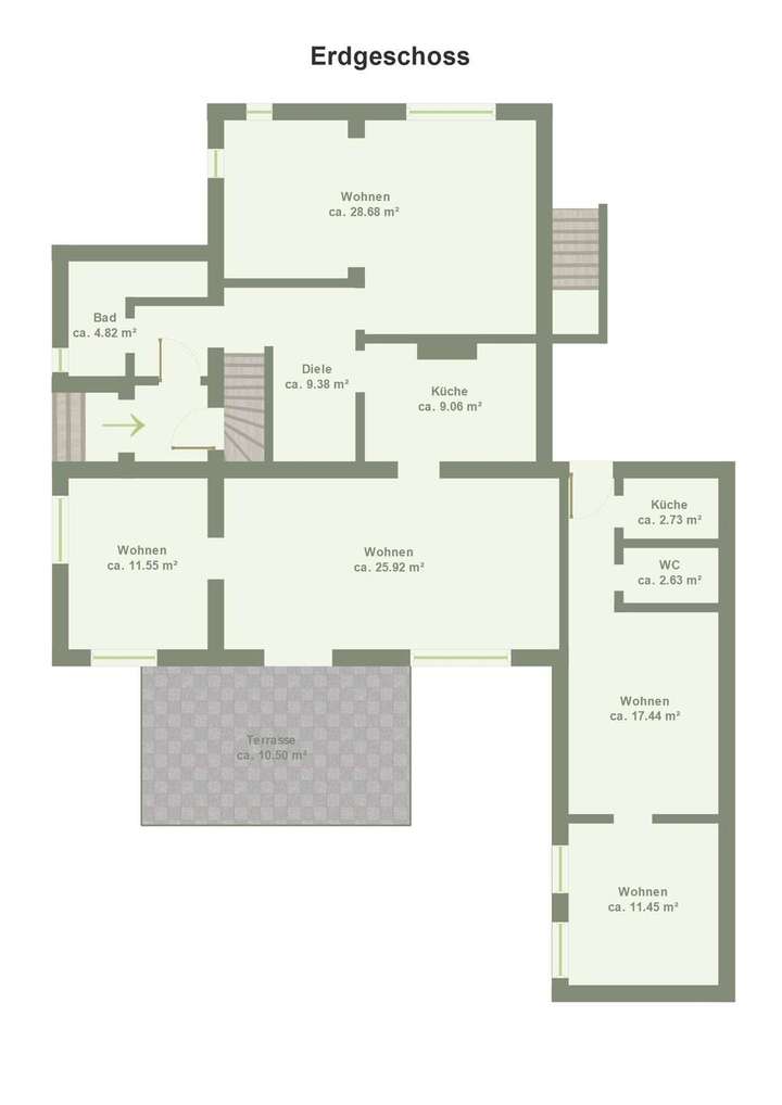 Grundriss Erdgeschoss