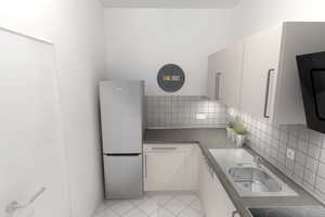 NEUE EBK mögl. *** 1. OG/ großes Wohnzi. + Balkon / Stellplatz ! – Palmstraße 8, 9130 Chemnitz – Vorschaubild 2