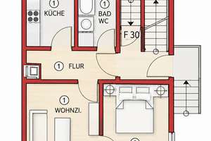 4 WOHNEINHEITEN IN STUTTGART-WANGEN – KOMPAKTE KAPITALANLAGE MIT CHARAKTER – 70327 Wangen, Stuttgart – Vorschaubild 17