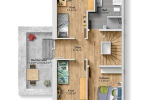 Genug vom Stadtleben? - Ideal für Familien und Arbeiten von Zuhause – 83533 Edling – Vorschaubild 29
