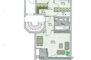 Moderne 3-Zimmer Wohnung im EG mit Garage in Regensburg-Westenviertel