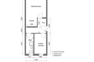 Frisch renovierte Wohnung zu vermieten – J.-Curie-Str. 28, 8060 Marienthal Ost, Zwickau – Vorschaubild 2