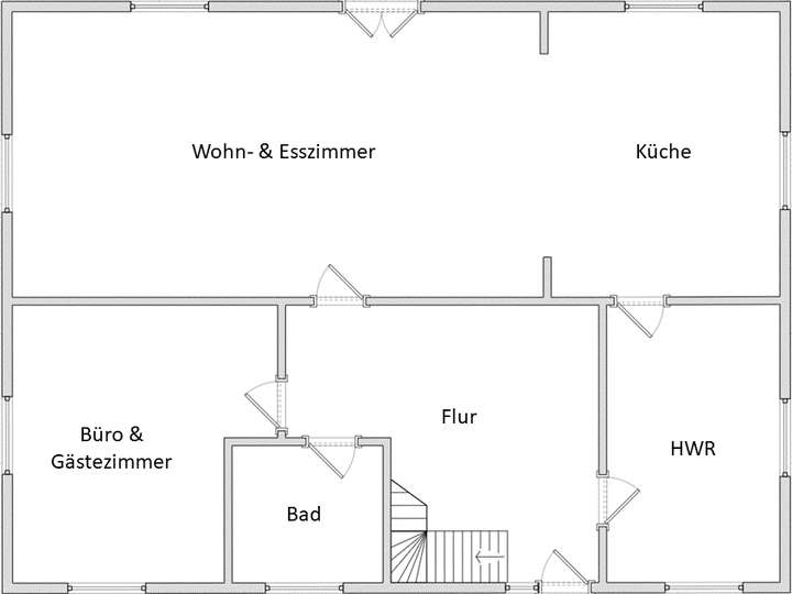 Grundriss Erdgeschoss