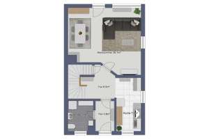 Zuhause für die ganze Familie: 6 Zimmer, Terrasse und Garten im Leipziger Südwesten – 4249 Knautkleeberg-Knauthain, Leipzig – Vorschaubild 11