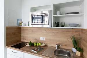 Wohnglück in Düsseldorf-Rath: möbliertes Apartment ab sofort zu vermieten – 40472 Rath, Düsseldorf – Vorschaubild 3