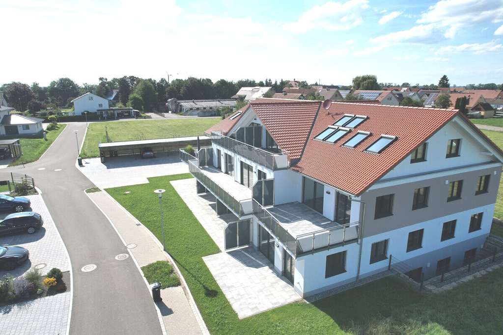 Immobilie in Fellheim - *** 3-Zimmer-Wohnung mit Gartenanteil - Neubauwohnanlage mit 9 Einheiten in Fellheim *** - Bild 1