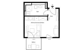 Bezugsfreie 1-Zi.-Wohnung mit Balkon nahe Volkspark Humboldthain – Die vollständige Adresse der Immobilie erhältst du vom Anbieter., 13357 Gesundbrunnen, Berlin – Vorschaubild 12