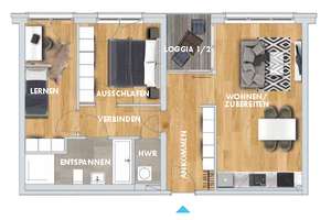 *** NEUBAU Helle 3 Zimmer * WOHNUNG * 10/26 * Hof Ausrichtung | Fußbodenheizung | TG *** – Pragerstr. 241, 4289 Meusdorf, Leipzig – Vorschaubild 13