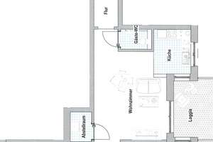 Erstbezug sehr großzügige 3-Zimmer - Wohnung in gehobener Ausstattung – Johann-Dohr-Straße 51, 41066 Bettrath-Hoven, Mönchengladbach – Vorschaubild 5