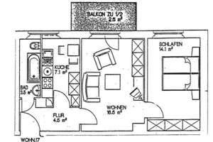 Helle, frisch renovierte Wohnung. Zentral und im Grünen – Kirschbergstraße 6, 4159 Möckern, Leipzig – Vorschaubild 23