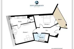 2 große Zimmer mit Aufzug & Balkon Altstadt Köpenick mit Umwandlungspotenzial in 3-Zimmer-Wohnung ! – Kietzer Str. 7, 12555 Köpenick, Berlin – Vorschaubild 24