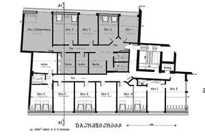Wohnen und Arbeiten auf 240 m2 ! Dachgeschosseinheit mit Potenzial im Gewerbepark ! – Am Bruch 21, 42857 Stachelhausen, Remscheid – Vorschaubild 8