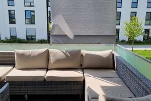 Sonnige, barrierefreie 3-Zimmer-Wohnung mit Einbauküche und Süd-Loggia in Perlach, München – Sammy-Drechsel-Straße 31, 81737 Altperlach, München – Vorschaubild 3