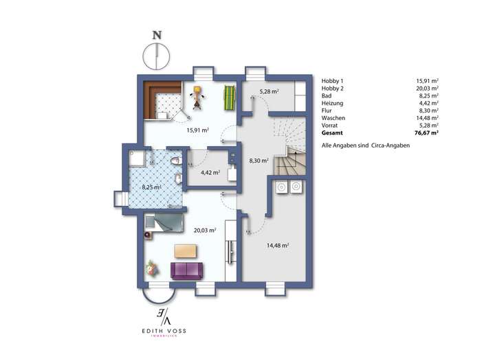 Grundriss Kellergeschoss