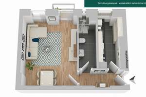Attraktive, bezugsfreie 
1-Zimmerwohnung mit Balkon 
in begehrter Prenzlauer Berg Lage – Die vollständige Adresse der Immobilie erhältst du vom Anbieter., 10439 Prenzlauer Berg, Berlin – Vorschaubild 14