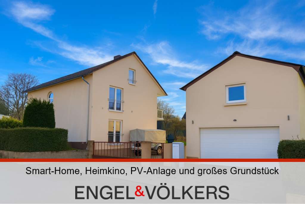 Immobilie in Flomborn - Modernes Einfamilienhaus mit Smart-Home, Heimkino, PV-Anlage und großem Grundstück - Bild 0