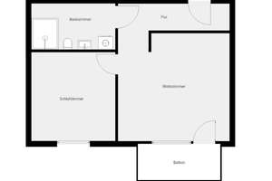 Moderne, barrierefreie 2-Zimmer-Wohnung mit hochwertiger Ausstattung und großem Balkon im Hinterhaus – Margartenstrasse 24a, 10317 Rummelsburg, Berlin – Vorschaubild 2