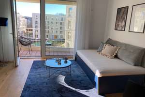 Luxuriöses, möbliertes Einzimmer-Apartment – Die vollständige Adresse der Immobilie erhältst du vom Anbieter., 81543 Siebenbrunn, München – Vorschaubild 3