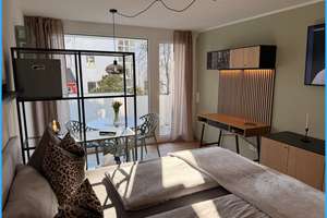 Luxuriöses, neu möbliertes Appartement - direkt bei der BMW FIZ-Windkanal - großer Balkon – Hamburger Str. 27, 80809 Am Riesenfeld, München – Vorschaubild 4