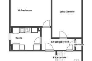 2-Zimmer-Eigentumswohnung in begehrter Lage von Darmstadt-Bessungen – Die vollständige Adresse der Immobilie erhältst du vom Anbieter., 64285 Bessungen, Darmstadt – Vorschaubild 5