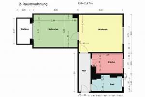 Wohn(t)raum - mit großem Balkon – 39387 Oschersleben (Bode) – Vorschaubild 7