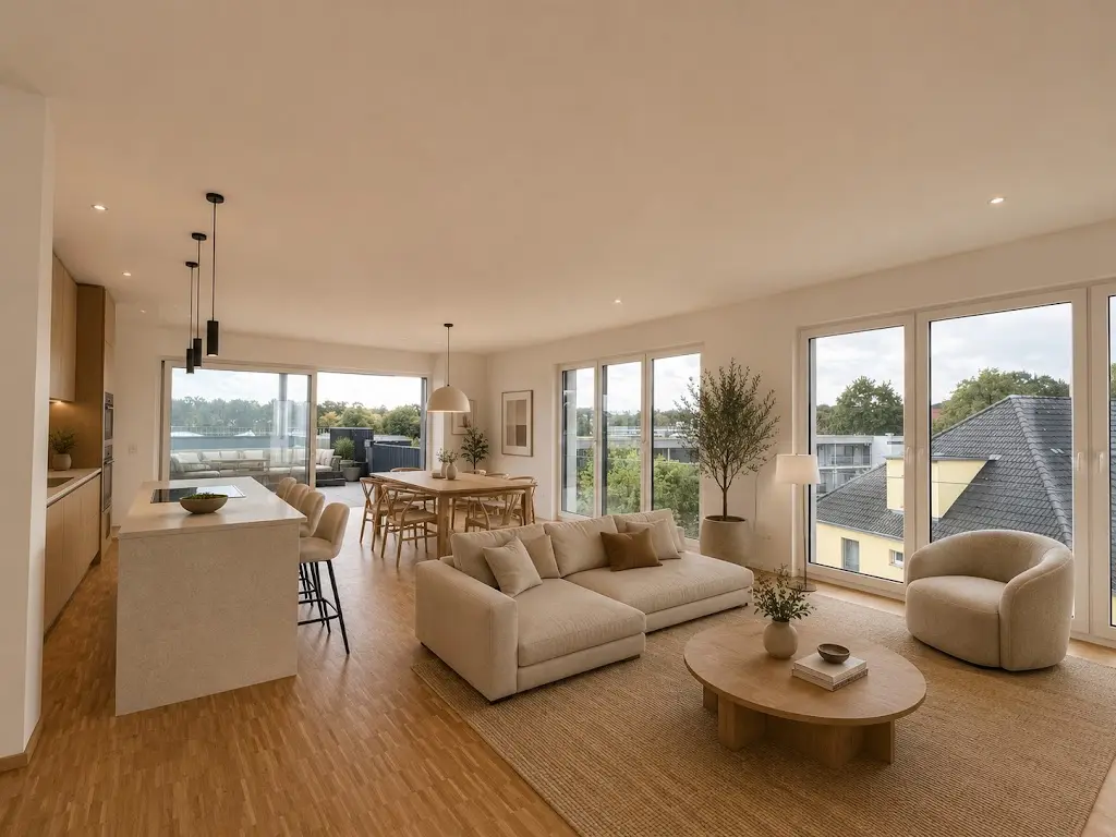 Exklusive Zwei-Zimmerwohnung mit Dachterrasse - Photo 1