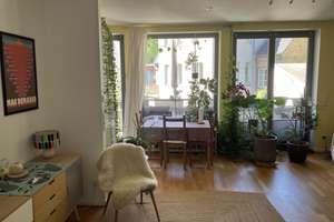 HH-Ottensen: Helle, ruhige und grüne 2-Zimmer-Neubauwohnung mit großem Balkon