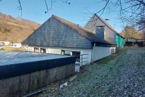 Vielseitiges Dreigespann aus Bungalow mit Altbau und Wald – Oberbergischer Kreis – Vorschaubild 8
