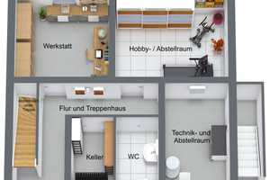 Attraktives Ein-bis Zweifam.haus in ruhiger Wohnlage – Ludwigsburg (Kreis) – Vorschaubild 13