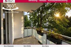 Top gepflegte Eigentumswohnung mit Balkon in schöner Lage von Mainz-Hartenberg/Münchfeld