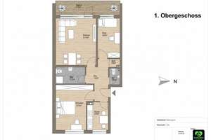 Gepflegte 2,5-Zimmer-Eigentumswohnung mit Balkon – umfangreich modernisiert und solide vermietet – Die vollständige Adresse der Immobilie erhältst du vom Anbieter., 22846 Norderstedt – Vorschaubild 10