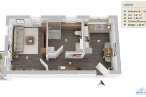 Alltagstaugliche 2-Zimmer-Wohnung in Rüdersdorf bei Berlin – Am Kanal 40, 15562 Rüdersdorf bei Berlin – Vorschaubild 21