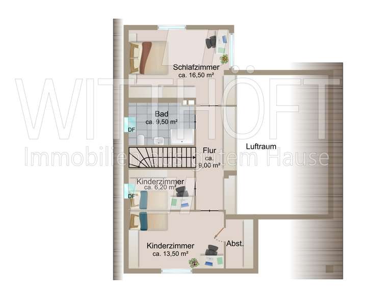 Grundriss Dachgeschoss