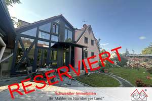 Platz für Ideen! Doppelhaushälfte mit Wintergarten, Werkstatt und vielem mehr in Röthenbach/Pegnitz – Die vollständige Adresse der Immobilie erhältst du vom Anbieter., 90552 Röthenbach an der Pegnitz – Vorschaubild 1