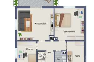 Interessante Doppelhaushälfte in guter Wohnlage von Vaihingen mit viel Potential – Die vollständige Adresse der Immobilie erhältst du vom Anbieter., 70569 Büsnau, Stuttgart – Vorschaubild 35