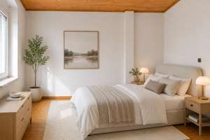 Wohnen wie im eigenen Haus: 3,5 Zimmer auf ca. 110 m² mit eigenem Eingang, Hof, Garten & Garage – 44319 Asseln, Dortmund – Vorschaubild 4