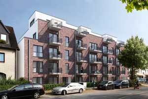 Lichtdurchflutete 4-Zi-Whg im 3. OG, hochw.EBK, 2 Bäder, 3 Balkone, Lift, Videosprechanl., TG, EK: A – Pinneberger Chaussee 12, 22523 Hamburg – Vorschaubild 2
