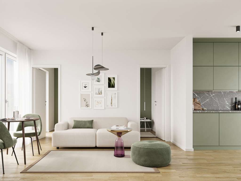 Bauabschnitt 2: Neubau 1 Zimmer Wohnung in Landshut