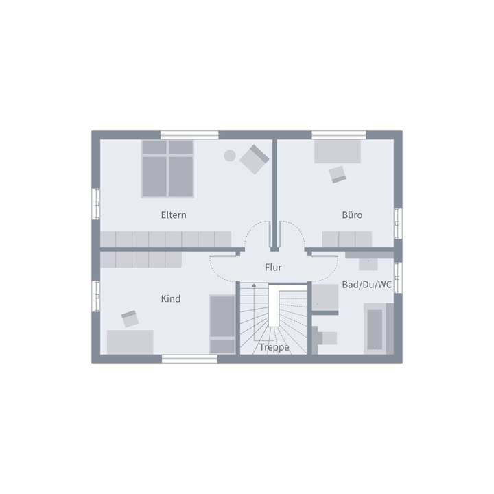 Grundriss Dachgeschoss