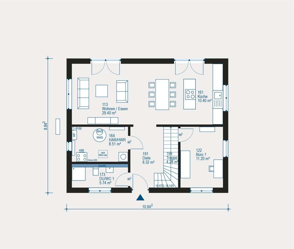 Immobilie in Wunsiedel - Place 2 - Ihr Traumhaus inklusive "Free‑Time"-Ausbaupaket. - Bild 1