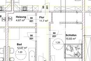 ERSTBEZUG ebenerdig 2-Raumwohnung /Reihenhaus mit Ankleideraum, Fußbodenheizung Garten in Kirchmöser – Drosselweg 13 A-E, 14774 Brandenburg an der Havel – Vorschaubild 4