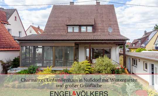Charmantes Einfamilienhaus in Nußdorf mit Wintergarten und großer Grünfläche