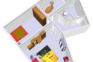WG-taugliche Wohnung nähe Technische Fakultät – 24143 Gaarden-Ost, Kiel – Vorschaubild 2