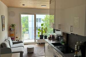 Modernes Studio-Apartment mit Südbalkon in Obersendling – Zielstattstraße 8d, 81379 Mittersendling, München – Vorschaubild 1