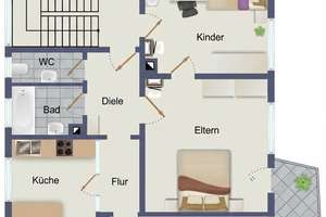 Top 2-Familienhaus mit großen Grundstück – Die vollständige Adresse der Immobilie erhältst du vom Anbieter., 71397 Leutenbach – Vorschaubild 3