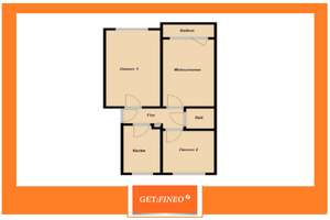 Helle 3-Zimmer-Wohnung mit Balkon in hochwertig saniertem Zustand – Washingtonallee 30 d, 24111 Horn, Hamburg – Vorschaubild 2