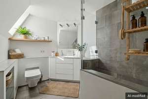 Exklusives Wohnen über zwei Ebenen -           Außergewöhnliche Maisonette-Wohnung mit Dachterrasse – Die vollständige Adresse der Immobilie erhältst du vom Anbieter., 22607 Groß Flottbek, Hamburg – Vorschaubild 5
