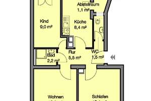 Wohnen mit Blick ins Grüne, mit großem Balkon!! – Helenenhof 6, 90419 Sandberg, Nürnberg – Vorschaubild 12